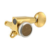 TK-0938 Gotoh SG381-MGT 3x3 Back Locking Tuners - Gold