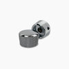 Allparts Metal Cupcake Knob Set (2 pcs) - Chrome