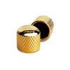 Allparts Push-on Metal Dome Knobs (2 pcs) - Gold