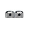 Allparts Mini Dome Knob Set (2 pcs) - Chrome