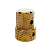 Allparts Stacked Concentric Knob Set (2 pcs) - Gold
