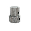 Allparts Stacked Concentric Knob Set (2 pcs) - Chrome