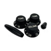 allparts.momplete Knob Set For Strat (5 pcs) - Black