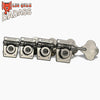 Leo Quan® Badass OGT™ Bass Keys - Open Gear Large Post - 4-in-line set - Nickel