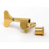Left Hand Allparts Single Sealed Bass Key - Gold