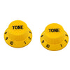 Allparts Plastic Tone Knobs for Strat (2 pcs) - Yellow