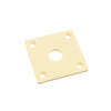 Allparts Vintage-Style Square Jackplate for Les Paul - Ivory