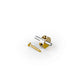 goldo stringthree string guide front angled view gold