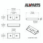 BP-0653-010 Buzz Stop for Jazzmaster® and Jaguar®