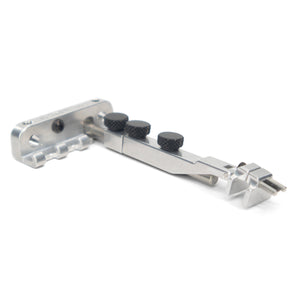 tremolo locking device large clamp front angled view