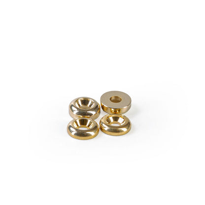 goldo top mount trem washers set view, gold