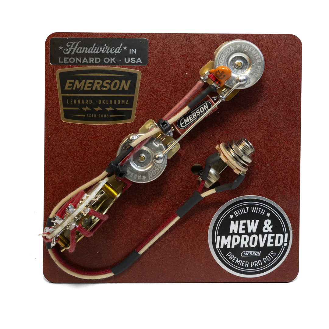 Emerson Custom - 4-Way Prewired Kit For Telecaster w/ 500K Ohm Pots