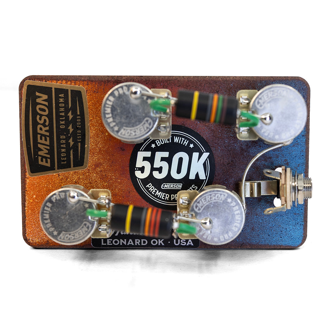 Emerson Custom - Les Paul Prewired Kit (Long Shaft) - 550K Pots