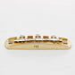 halon metric offset bridge front view gold