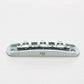 halon metric offset bridge front view satin chrome