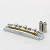 Halon - Steel Offset Bridge w/ Brass Saddles - Satin