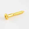 Allparts Strap Button Screws - Gold