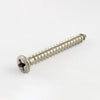 Allparts Strap Button Screws - Stainless Steel