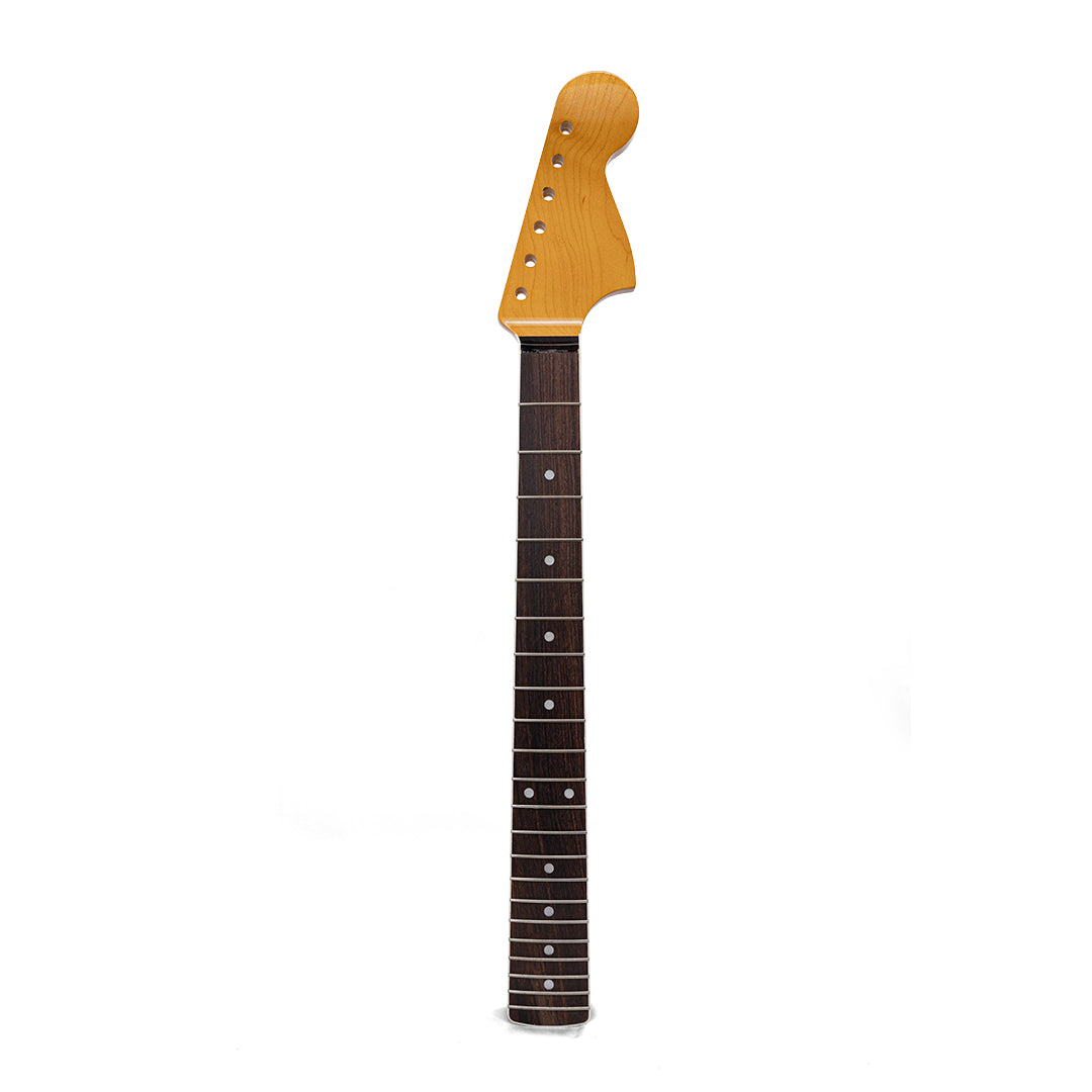 Allparts Licensed by Fender® Bound Replacement Neck for Jaguar® - Front 