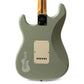 nitorlack sage green color sample, rear body view