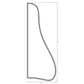 pickguard for archtop line drawing