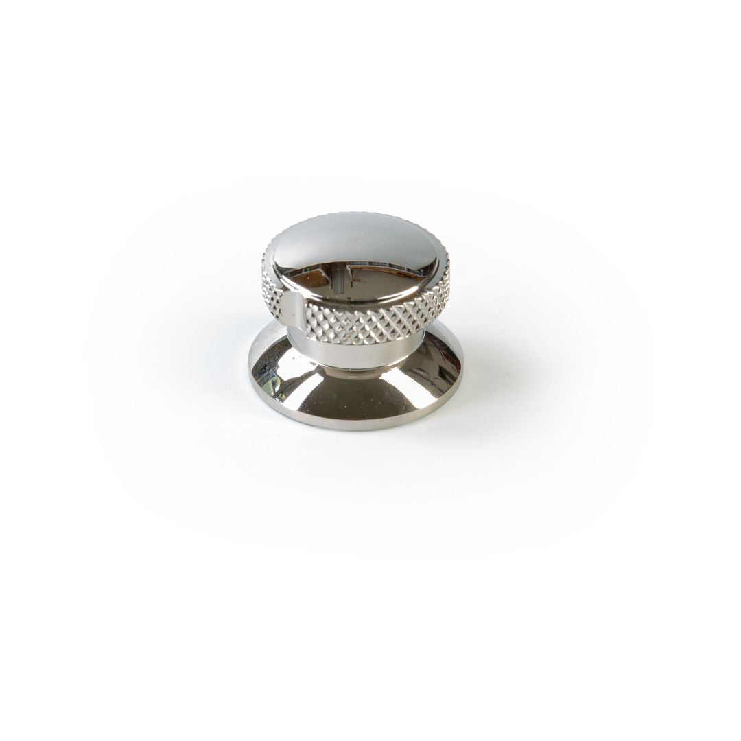 goldo flite knob top angled view nickel