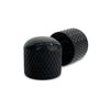 Allparts Push-on Metal Dome Knobs (2 pcs) - Black