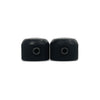 Allparts Mini Dome Knob Set (2 pcs) - Black
