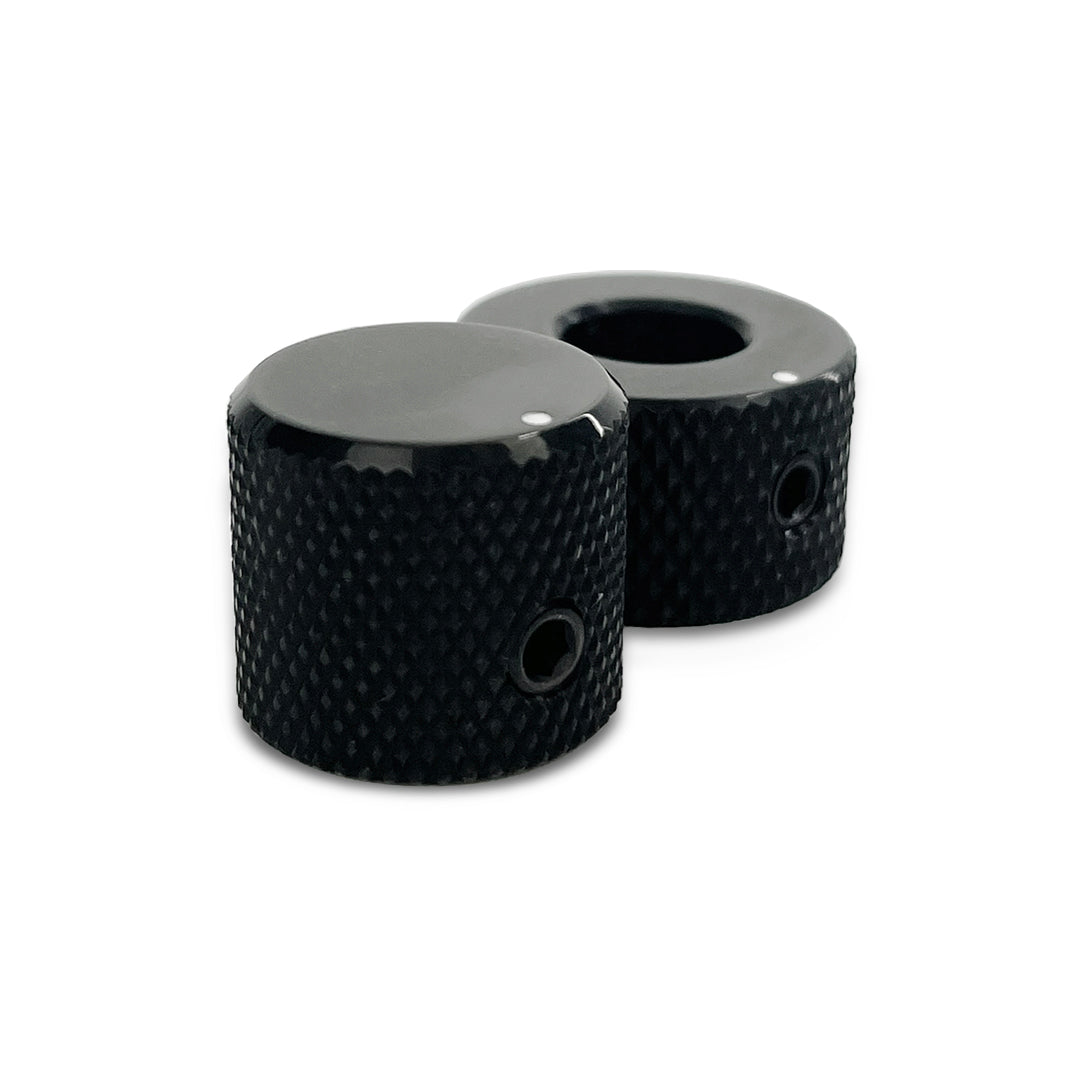 gotoh concentric knob set front angled view black