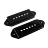Allparts P-90 Pickup Cover Set (2 pcs) - Black