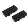Allparts Pickup Cover Set for Jazzmaster (2 pcs) - Black