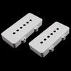 Allparts Pickup Cover Set for Jazzmaster (2 pcs) - Parchment