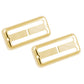 Allparts Filtertron-style Pickup Cover Set (2 pcs)