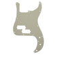 p bass pickguard front view parchment