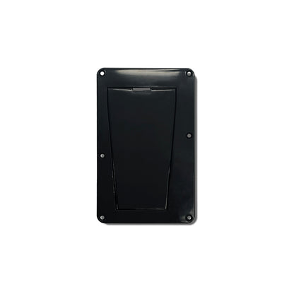 removable back plate black