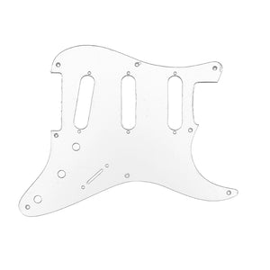 Clear 8 Hole Pickguard for Strat