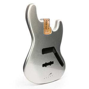 PRiMO Replacement Jazz Bass Body - Silver Sparkle - Right