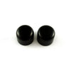 Allparts Dark Wooden Dome Knobs (2 pcs) - Ebony