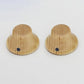 Allparts Wooden Bell Knobs (2 pcs)