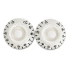 Allparts Vintage Style Bell Knobs (2 pcs) - White