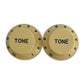 Allparts Plastic Tone Knobs for Strat (2 pcs)