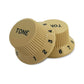 Allparts Plastic Tone Knobs for Strat (2 pcs)