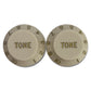 Allparts Plastic Tone Knobs for Strat (2 pcs)