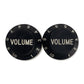 Allparts Plastic Volume Knobs for Strat (2 pcs)