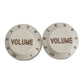 Allparts Plastic Volume Knobs for Strat (2 pcs)