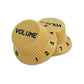 Allparts Plastic Volume Knobs for Strat (2 pcs)