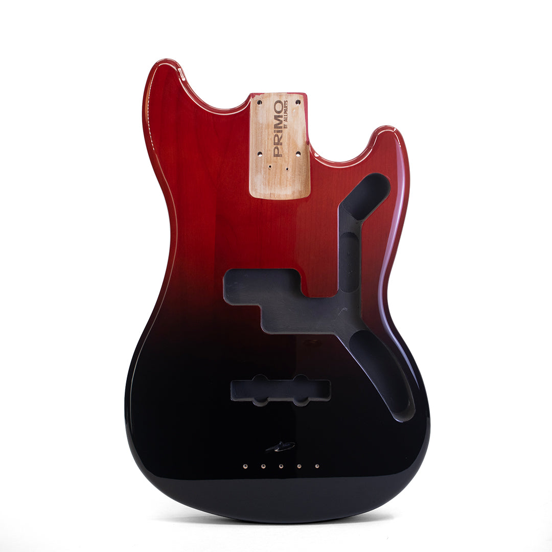 PRiMO Replacement Mustang Bass Body - Crimson Dusk - Front