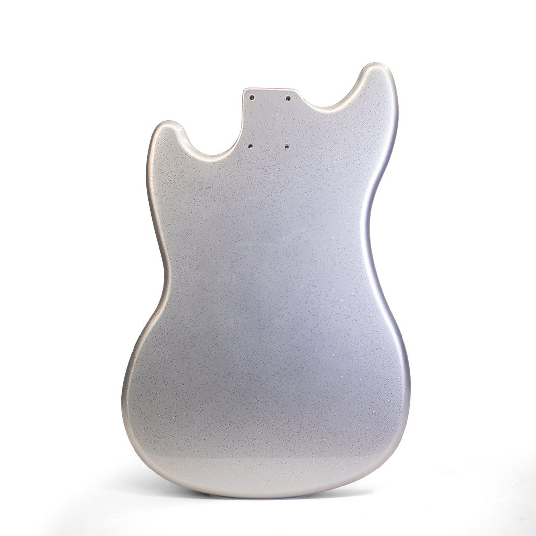 PRiMO Replacement Mustang Bass Body - Silver Sparkle - Back