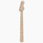 unfinished bass neck vertical view