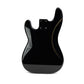 PRiMO Replacement Precision Bass Body - Black Onyx w/ White Binding - Back
